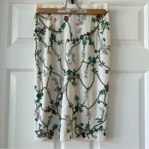 Colorful Heavily Beaded Skirt by Rimini